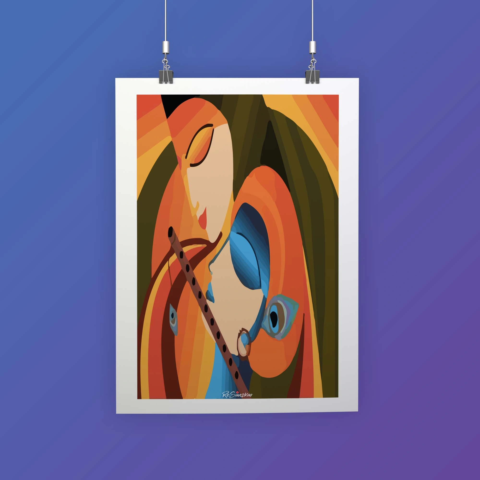 1 poster hanging vertical